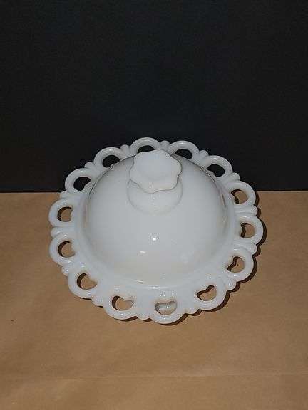 Milk Glass Candy dish