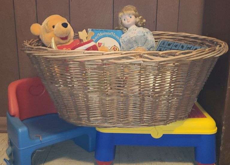 Children's toys, books, & more.