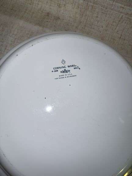 Corningware pie plate