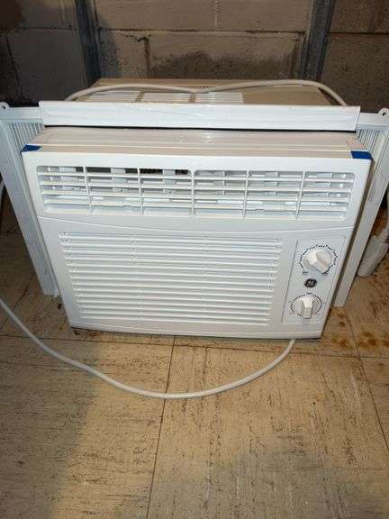GE window air conditioner.