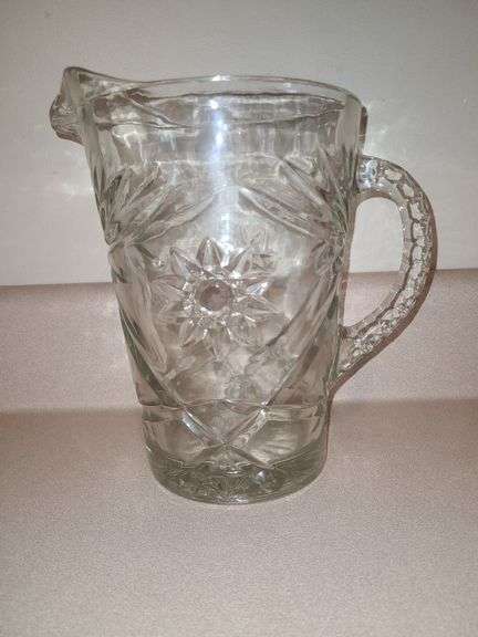 Anchor Hocking Prescut Clear 54oz Drink Pitcher