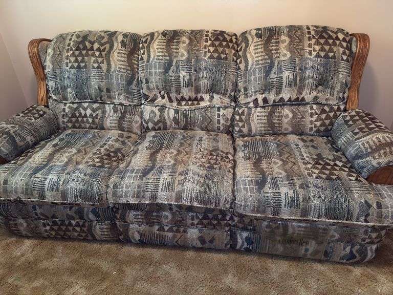 Vintage Reclining Couch