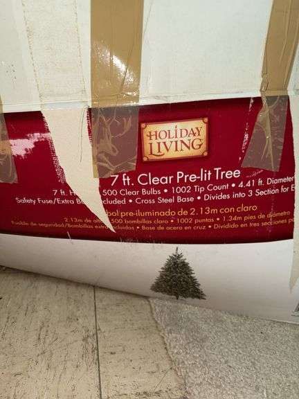 Large Christmas tree - 7ft