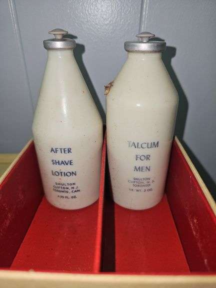 Vintage Old Spice Aftershave Bottles