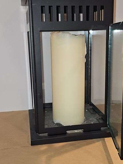 Black Lantern with candle
