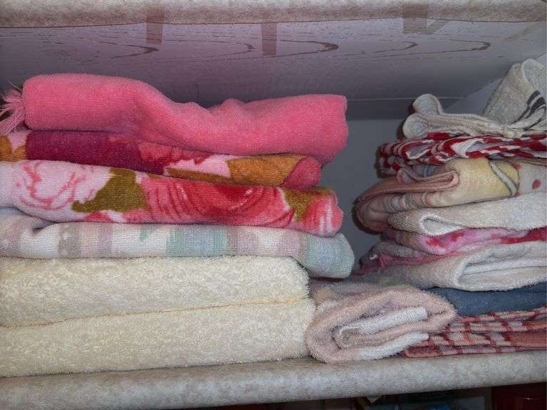 Bathroom closet contents