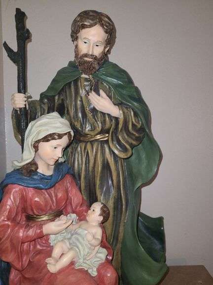 "Holy Birth" figurine set by Home Interiors