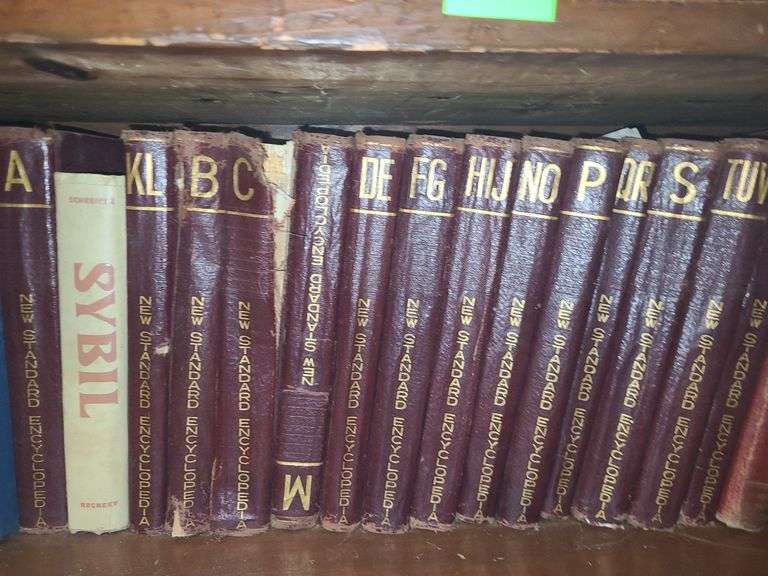 Vintage.
 Encyclopedias and more.