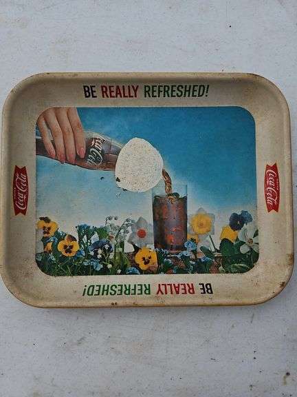 Coca-cola tray