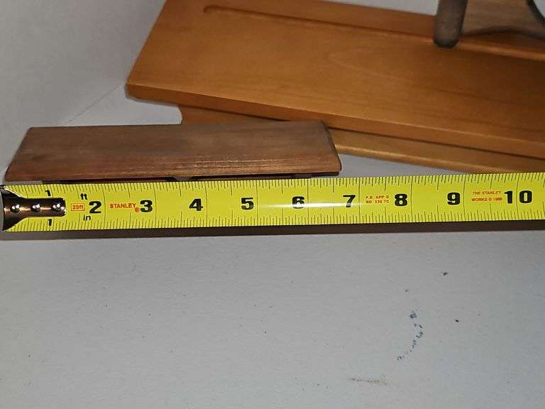 4 piece wooden wall shelves.