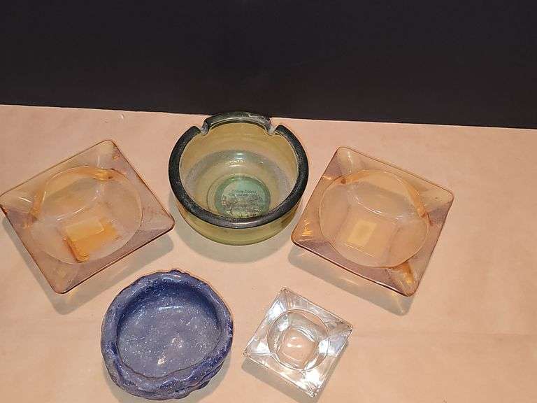 Vintage ashtrays
