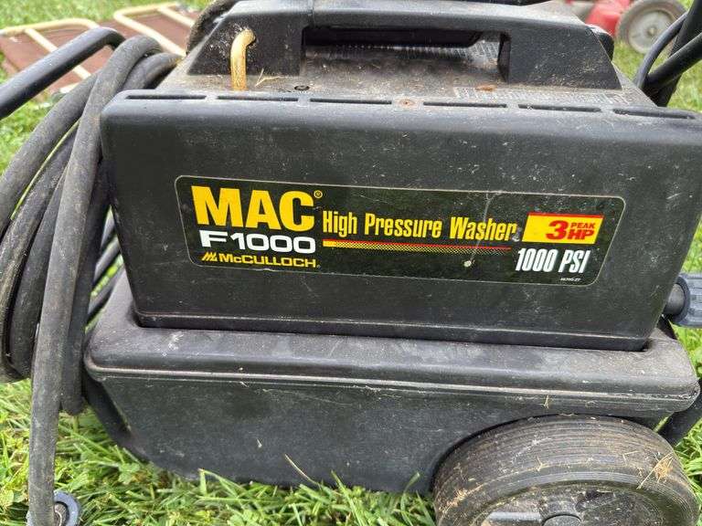 MAC Pressure Washer
