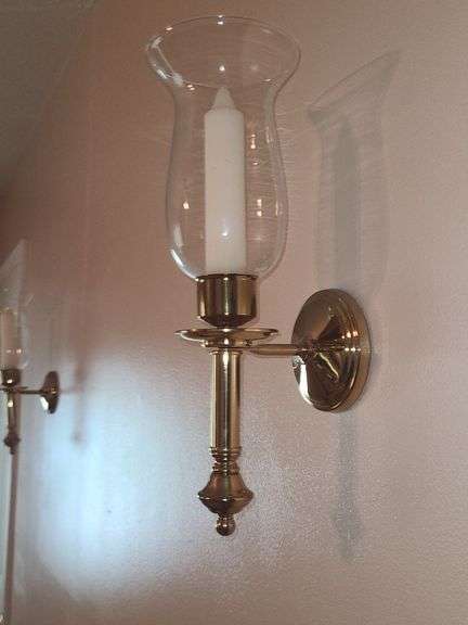 Wall sconces with candles