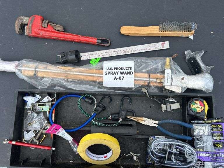 Tool tray and contents