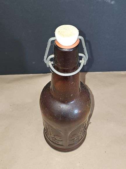 Amber EZ cap bottle
