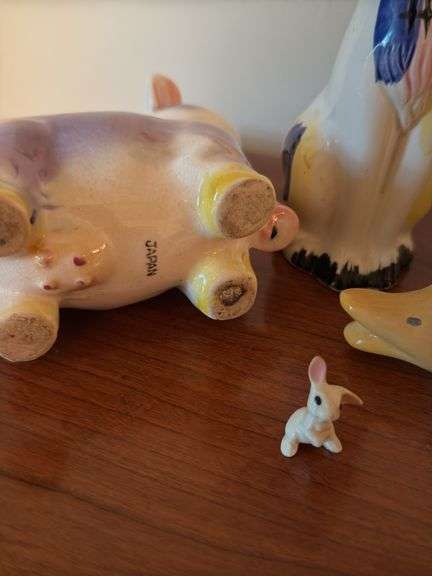 Vintage animal figurines
