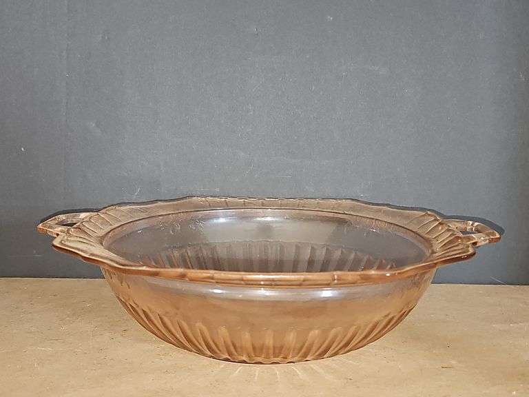 Anchor Hocking Rose Vegetable Dish