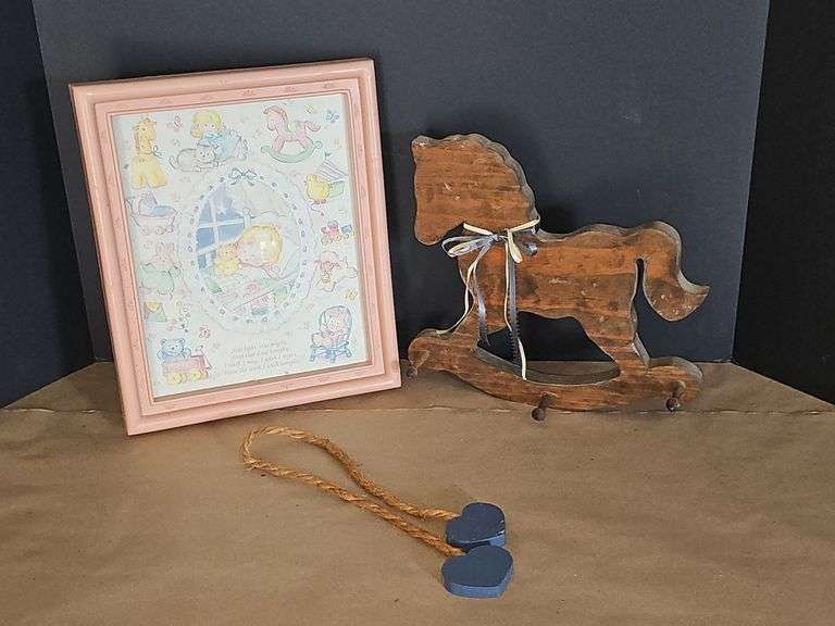 Vintage 1988 Burwood Prod Co Wall Decor Made In USA