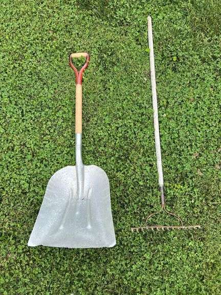 Scope shovel & garden rake