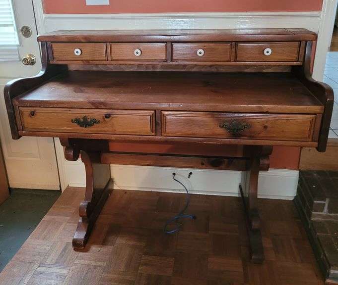 Wooden desk