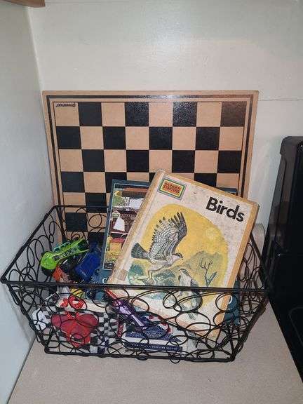 Toys, books, & games