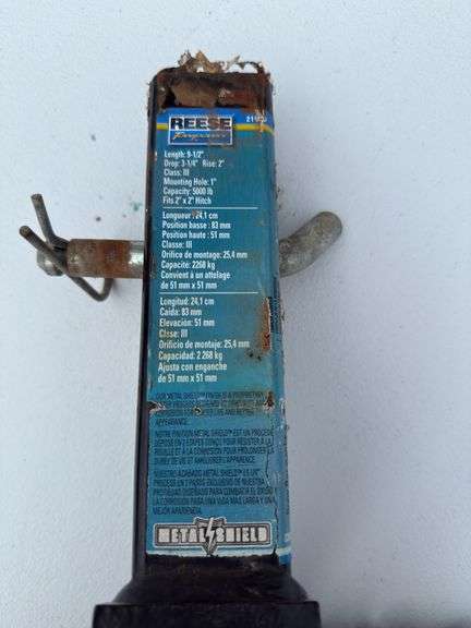 Reese Hitch, 2- 2" balls, & pin