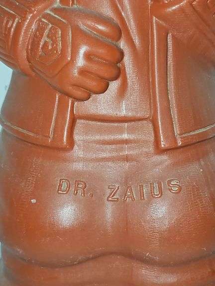 Vintage 1967 Planet of the Apes Dr. Zaius blow mold bank