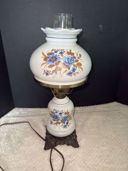 Vintage Hurricane Lamp