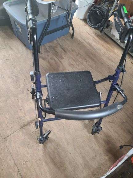 Steel Rollator Walker & msc medical items