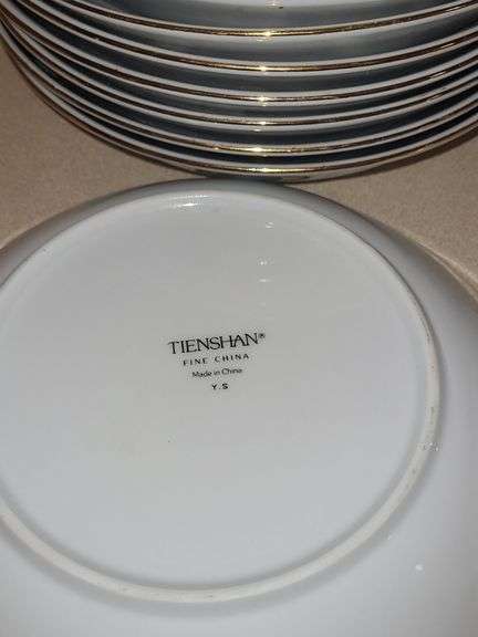Tienshan soup bowls & serving bowls
