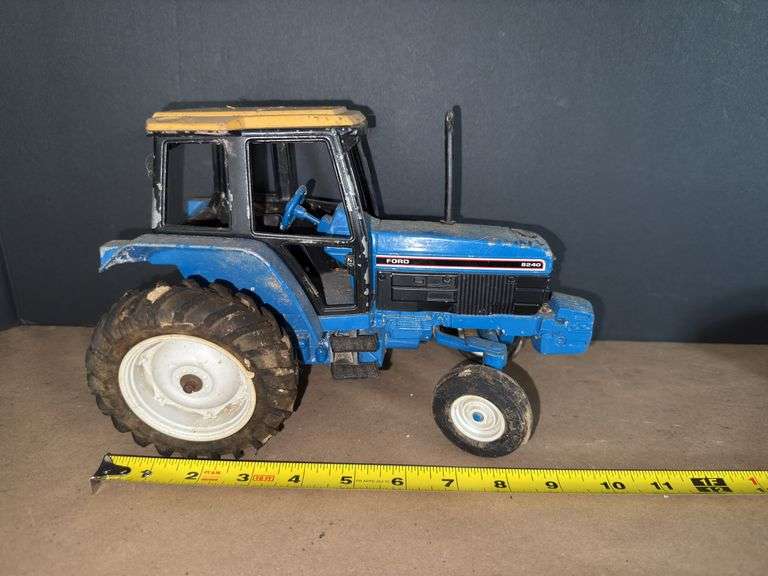 Metal Ford tractors