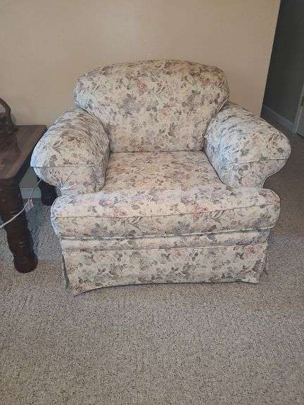 Floral chair