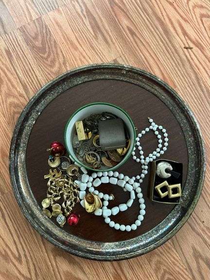 Tray & Costume Jewelry