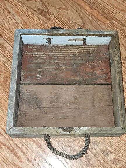 Rustic Wooden Box Decor