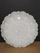 Vintage Anchor Hocking Milk Glass With Gold Trim