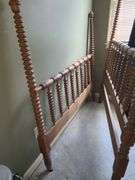 Antique Jenny Lind Bed Country Full Size Wood Spindle Headboard Footboard