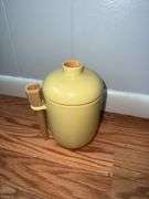 Ceramic Tea Canister with Wooden Spoon