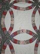 Double Wedding Ring Quilt