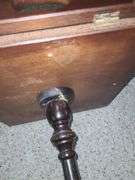 Antique round butlers table