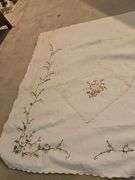 Cloth shower curtain, clothes hamper, & more.