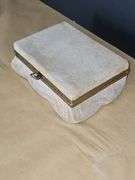 Vintage jewelry box & jewelry