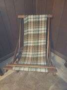 Antique wooden chair.