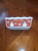 LTD Commodities Loaf Baking Pan Dish Christmas SEASONS GREETINGS