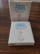Minature Precious Moments figures & 2 mini books