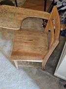 Child's wooden desk