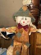 Produce baskets, linens & fall decorations