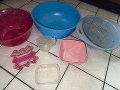 Serving Platters, Plasticware, Food Tote, 2pc Ceramic Entertainment Set and more