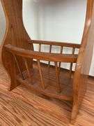 Oval Magazine Side Table
