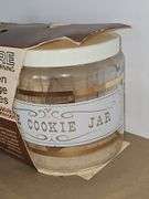Vintage Pyrex Golden Storage Mates Set NIB Both Cookie Jar & Cracker Barrel