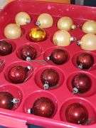Christmas Trees & totes of Christmas items